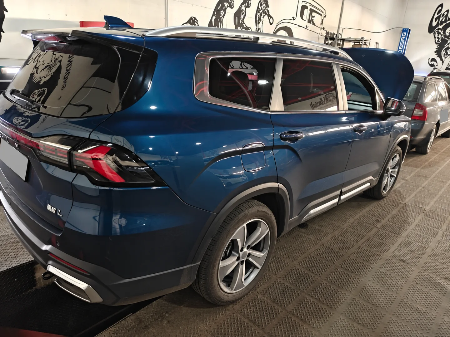 Geely Monjaro · вид сзади